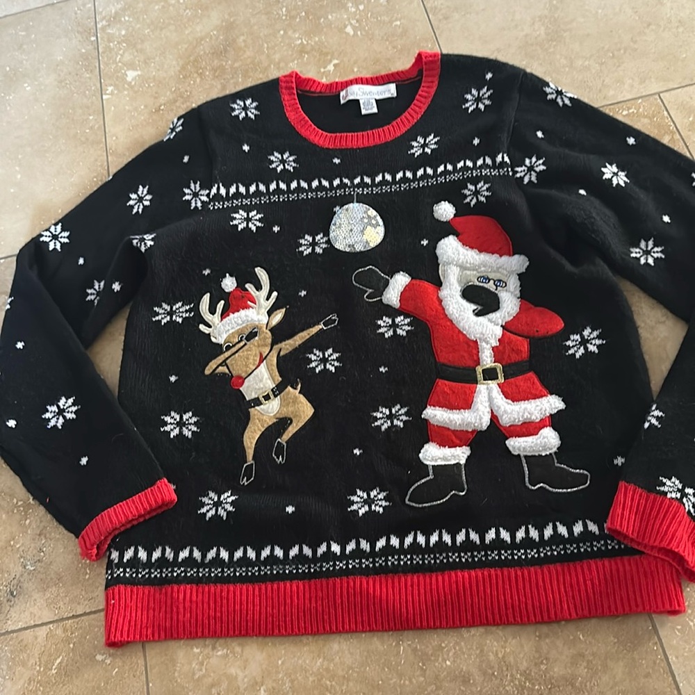 Women’s Ugly Christmas Sweater Size Large